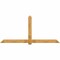 Ekena Millwork Eugene Rough Sawn Timber Gable Bracket, Western Red Cedar, 108"W x 49"H x 2"D x 6"F, 11/12 Pitch GBW108X49X0206EUG00RWR - alternate 1